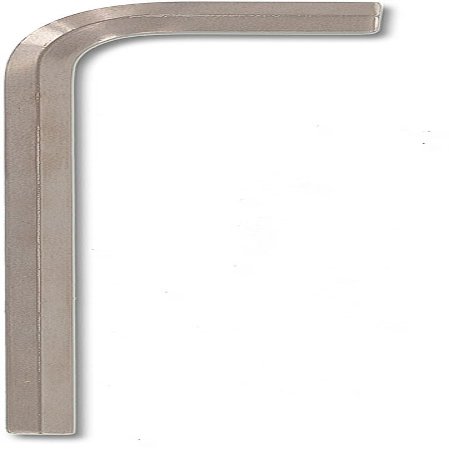 Bondhus 26254 2.5mm Hex L-Wrench with BriteGuard Finish (Pack of 50), 54mm
