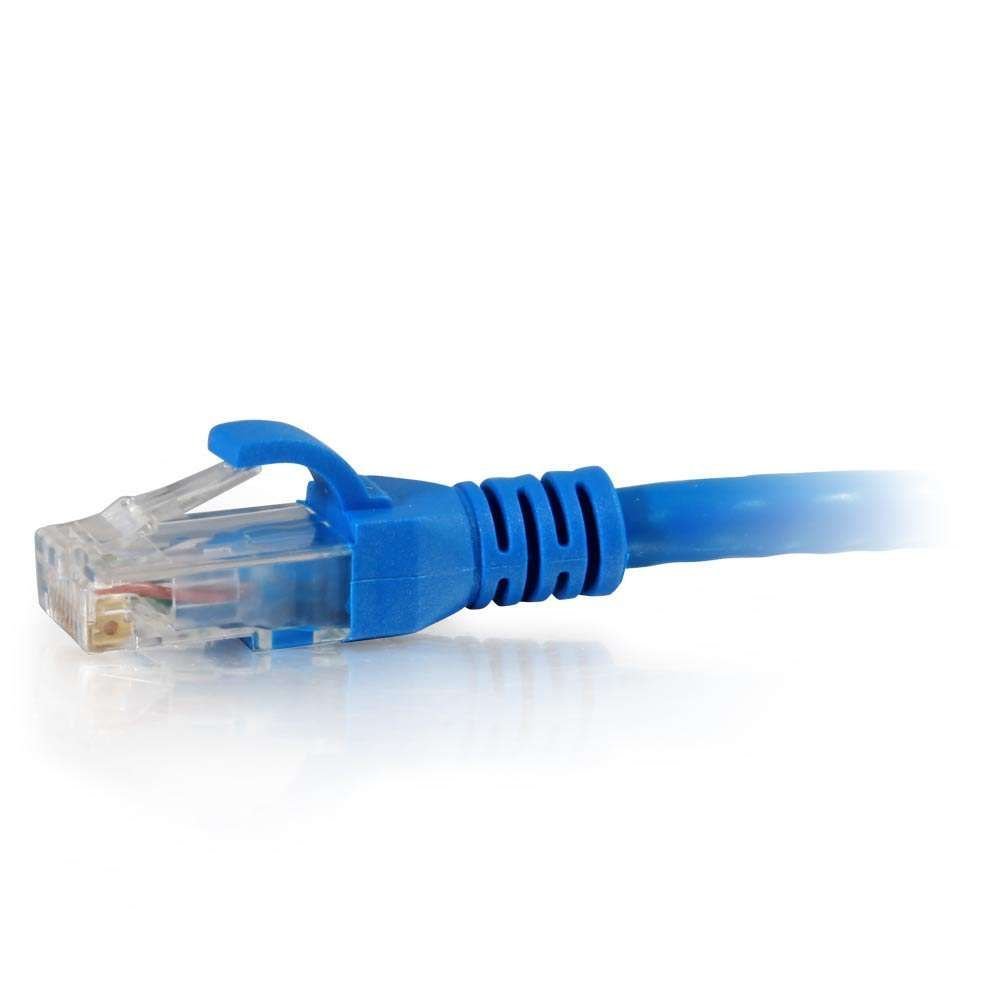 C2G 10315 Cat6 Cable - Snagless Unshielded Ethernet Network Patch Cable, TAA Compliant, Blue (7 Feet, 2.13 Meters)