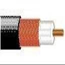 100' Belden 88241 23 AWG FEP Jacket Braid Shield Black RG59/U 75 Ohm Coax Cable