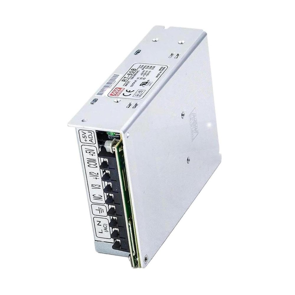 Mean Well RT-65B AC-DC Power Supply Triple Output 5V 12V 8 Amp