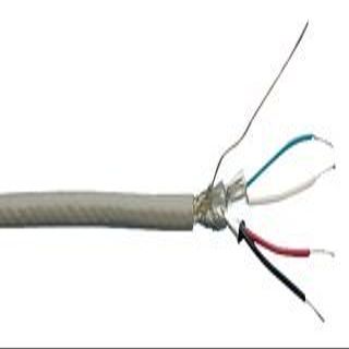 Alpha Wire Shielded Multipair Cable 2Pr 100Ft 300V Gray - 6452 SL005