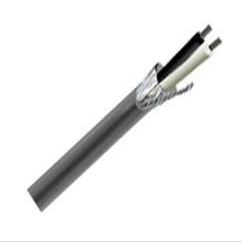 "Alpha Wire 1712 SL005 Cable, Shielded; 2; 20 AWG; 26 x 34; 0.24 in.; 0.015 in.; 0.030 in.; PVC; 60 de"