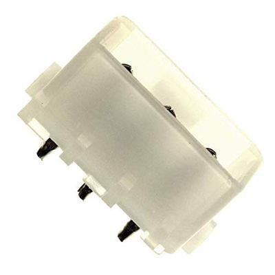 AMP 350541-1 Ight Hooded 3-Pin 1-Row STRA Header New Lot Quantity-25
