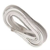 Gc Electronics Telephone Cord Modular 4Way 15Ft, Silver - 30-9515