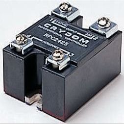Crydom RPC2425 Controller; 25 A (RMS) (Max.), 80 mA (RMS) (Min.); 200 to 240 VAC; 2500 V (RMS)