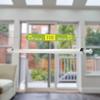 Ideal Security Sliding Door Security Bar with Childproof Lock, Adjustable, for Patio Doors and Sliding Glass Doors (25.75-47.5 Inches) view 3