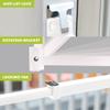 Ideal Security Sliding Door Security Bar with Childproof Lock, Adjustable, for Patio Doors and Sliding Glass Doors (25.75-47.5 Inches) view 4