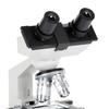 AmScope OMAX 40X-2000X Lab LED Binocular Compound Microscope with Double Layer Mechanical Stage and Coaxial Coarse/Fine Focusing Knob view 3
