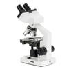 AmScope OMAX 40X-2000X Lab LED Binocular Compound Microscope with Double Layer Mechanical Stage and Coaxial Coarse/Fine Focusing Knob view 4
