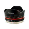 Rokinon FE75MFT-B 7.5mm F3.5 UMC Fisheye Lens for Micro Four Thirds (Olympus PEN and Panasonic), Black view 1
