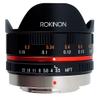 Rokinon FE75MFT-B 7.5mm F3.5 UMC Fisheye Lens for Micro Four Thirds (Olympus PEN and Panasonic), Black view 4