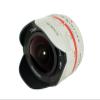 Rokinon FE75MFT-S 7.5mm F3.5 UMC Fisheye Lens for Micro Four Thirds (Olympus PEN and Panasonic),Silver view 2