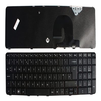 Keyboards4Laptops UK Layout Black Frame Black Replacement Laptop Keyboard Compatible with HP Pavilion DV7-4074CA