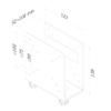 Newstar THINCLIENT-20 Thin Client Holder (Attach Between Monitor and Mount) - Black view 4