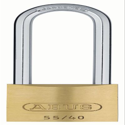 ABUS 55HB/40 B KA 1.5-Inch All Weather Solid Brass with Hardened Steel Shackle Keyed Alike Padlock