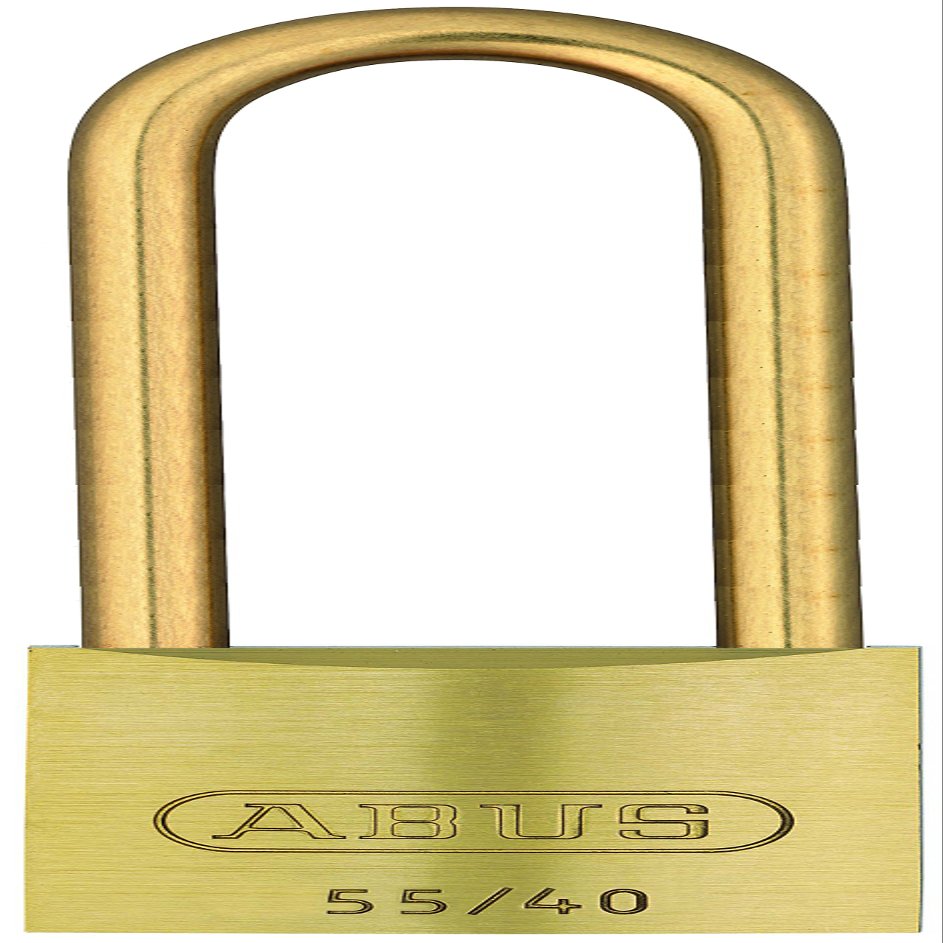 ABUS 55MBHB/40 B KA 55 All Weather Solid Brass Keyed Alike Padlock, 1.5-Inch