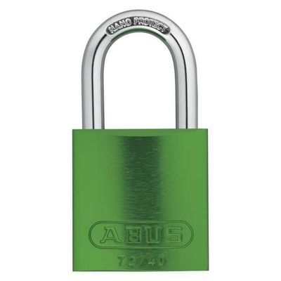 Lockout Padlock, KA, Green, 1/4In. Dia.