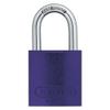 ABUS Purple 72/40 Lockout Tagout Padlock w/ 1" Shackle, Single Padlock view 1