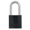 Lockout Padlock, KD, Black, 1/4In. Dia. view 1