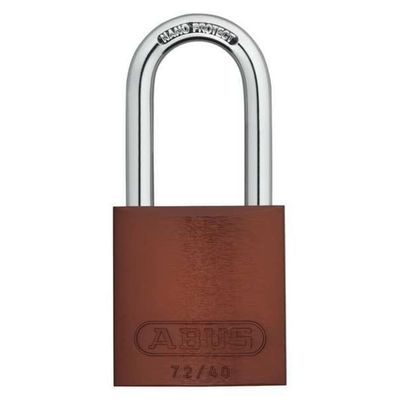 Lockout Padlock, KD, Brown, 1/4In. Dia.