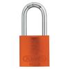 Lockout Padlock, KD, Orange, 1/4 in. Dia. view 1