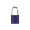 Lockout Padlock, KD, Purple, 1/4 in. Dia. view 1