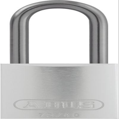 ABUS 72/40HB40 KD Aluminum Safety Padlock Keyed Different with 1-1/2" Shackle, Silver