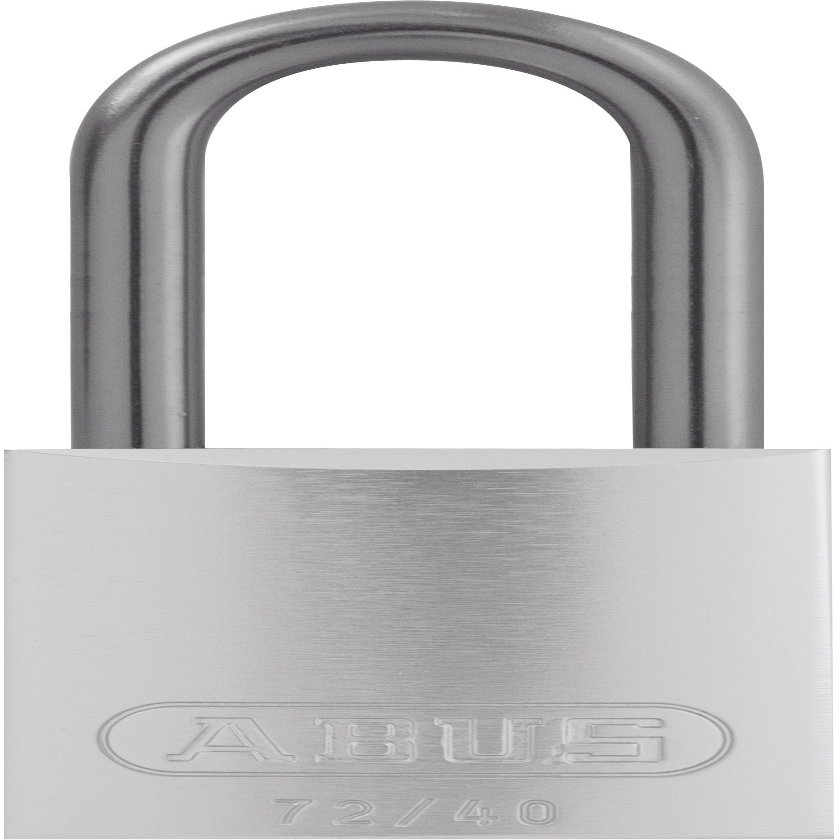 ABUS 72/40HB40 KD Aluminum Safety Padlock Keyed Different with 1-1/2" Shackle, Silver