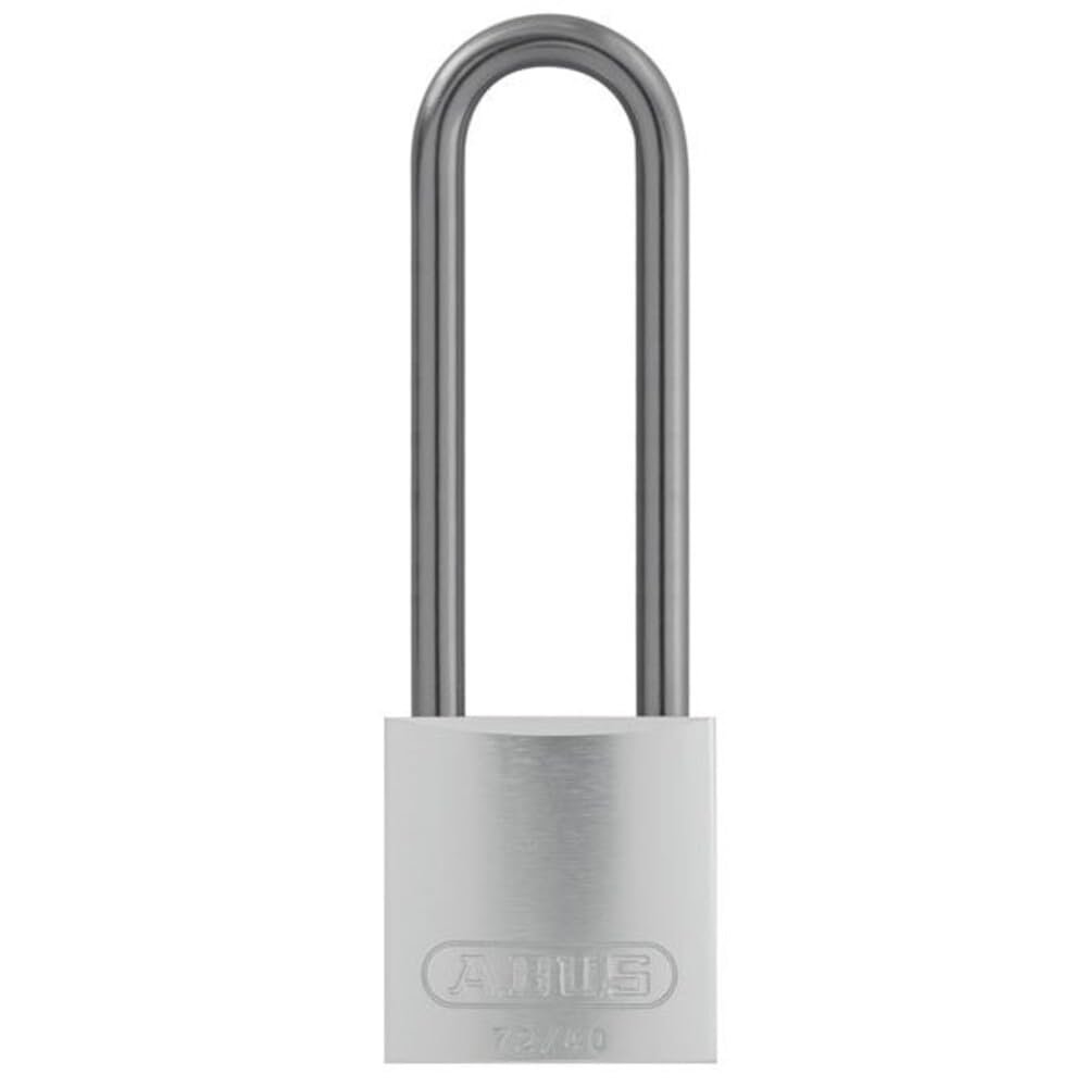 ABUS 72/40HB75 KD Aluminum Safety Padlock Keyed Different with 3" Shackle, Silver