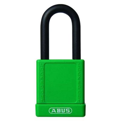 Lockout Padlock, KA, Green, 1-3/4"H