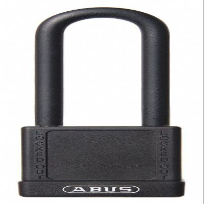 ABUS 74HB/40-75 KD Safety Lockout Non-Conductive Keyed Different Padlock with 3-Inch Shackle, Black