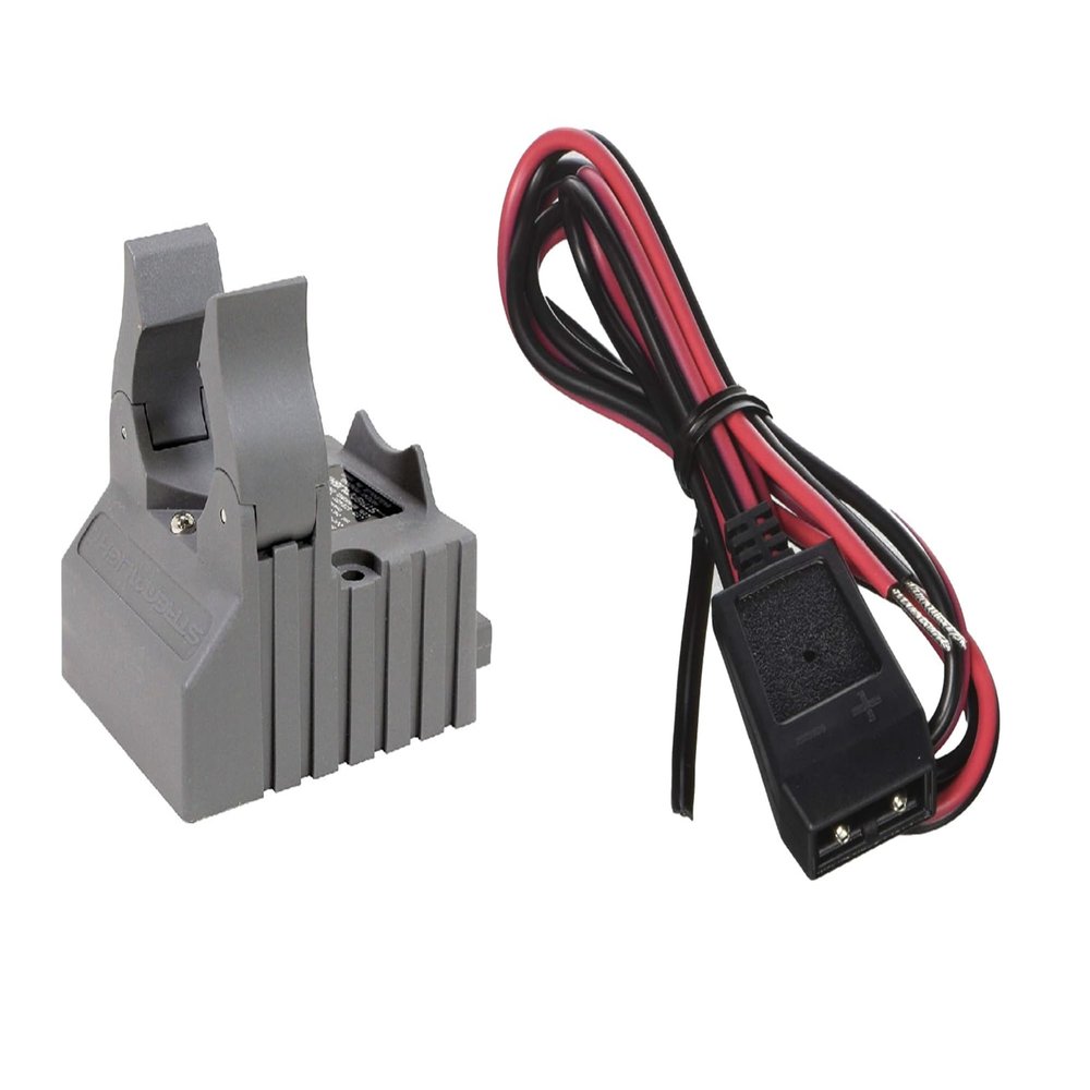 STREAMLIGHT Stinger Smart Charger Holder with 12V DC Charge Cord - Intended for Use with Stinger Series Flashlights