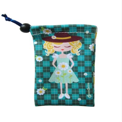 Decodelire Pouch, Pink Blond Lola with hanging string