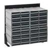 QUANTUM STORAGE SYSTEMS QIC-170-83RD 96 Drawers Single Sided Floor Stand Interlocking Storage Cabinet 75" H x 24" W x 12" D view 1
