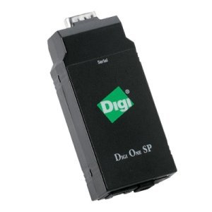 Digi Digi One SP Device Server. DIGI ONE SP 1PORT DEVICE SERVER W/RS232/422/485 10/100BT ETHERNET DEVSVR. 1 x DB-9 , 1 x RJ-45