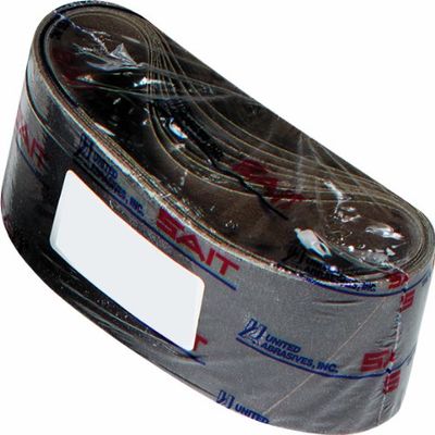 United Abrasives-SAIT 65109 2-1/2 X 60 40X ZH Quick Ship Sanding Belt, 10-Pack