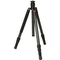 Photo Clam Carbon Fiber Mid-Sized Lightweight Compact Tripod PT124