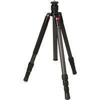 Photo Clam Carbon Fiber Mid-Sized Lightweight Compact Tripod PT124