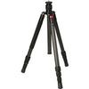 Photo Clam Carbon Fiber Mid-Sized Lightweight Compact Tripod PT124 view 1