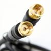 Topzone 6 feet RG59 Coaxial Cable "F" Plug to "F" Plug, Black Color view 3