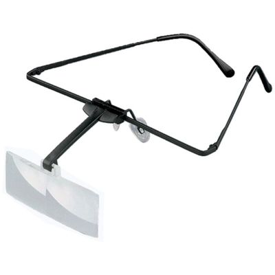 ESCHENBACH 1644-53 Eyeglass Loupe, Lab Frame, Binocular Type, 3X Magnification, Set of 1 Lens