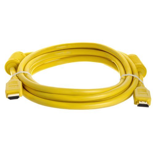 10 FT Yellow High Speed HDMI Cable Version 1.3 Category 2-1080p - PS3 - Blu-Ray - XBox360
