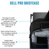 Dell Pro Briefcase 14 (PO1420C), Made with an Earth-Friendly Solution-Dyeing Process and Shock-Absorbing EVA Foam That Protects Your Laptop from Impact. view 4