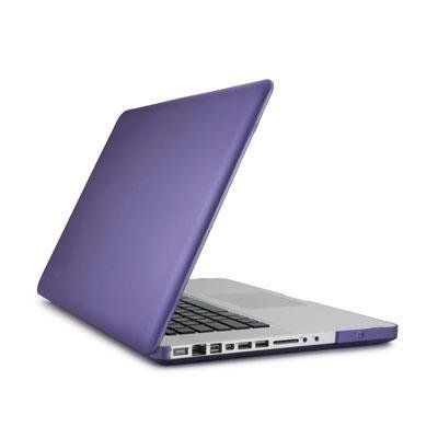 Speck Products See Through Satin Hard Case for 13-Inch White Unibody MacBook - Aubergine (SPK-A0463)
