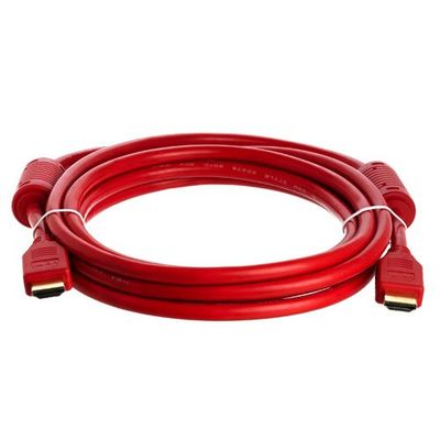 10 FT Red High Speed HDMI Cable Version 1.3 Category 2-1080p - PS3 - Blu-Ray - XBox360