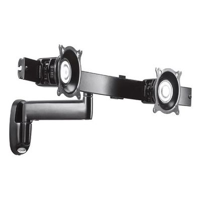 Chief K-Series Single Arm Wall Mount for Two 10-24 inch Screens KWS220