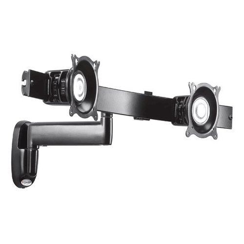 Chief K-Series Single Arm Wall Mount for Two 10-24 inch Screens KWS220
