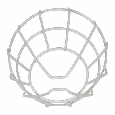 9-ga wire cage protects horn/strobe/spkr