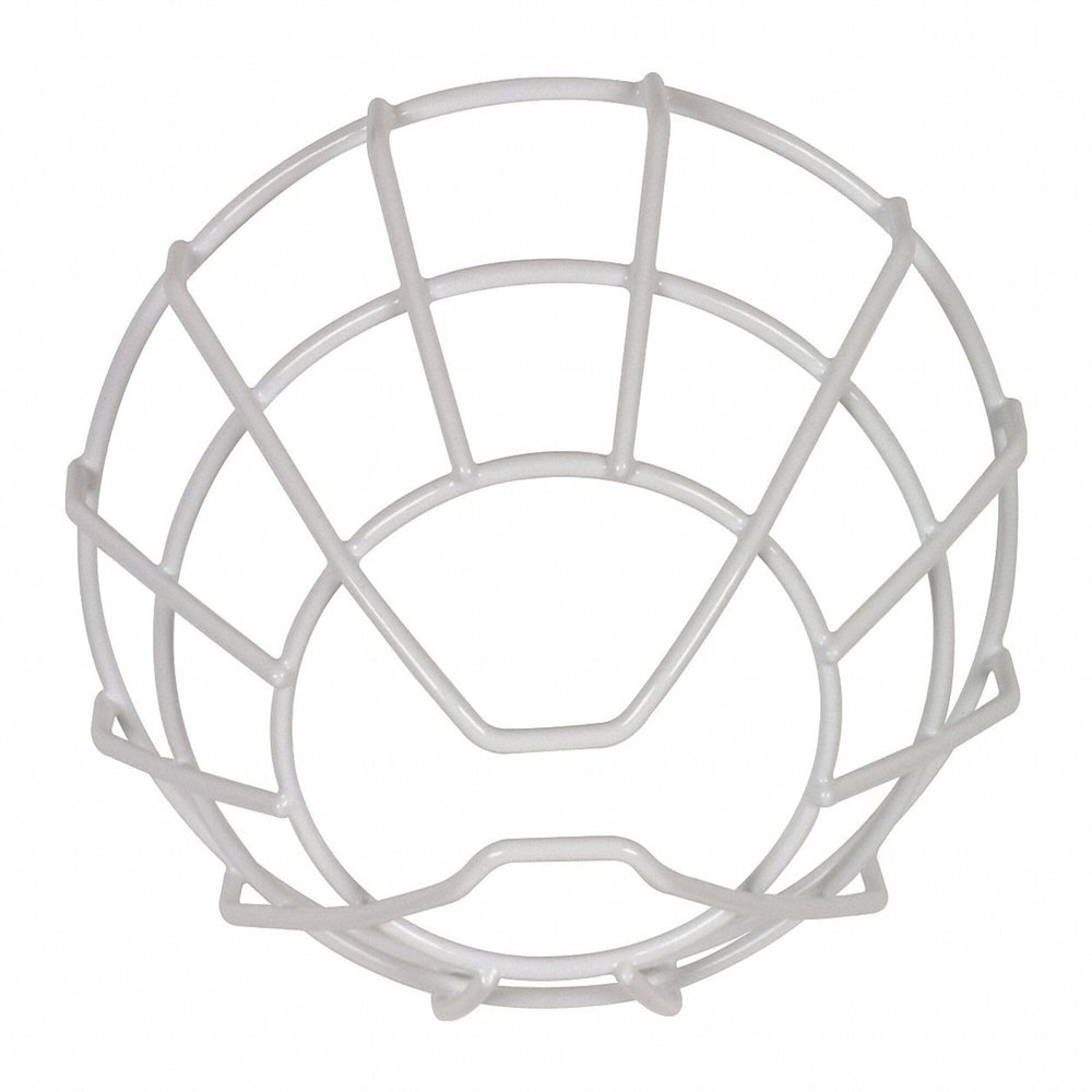 9-ga wire cage protects horn/strobe/spkr