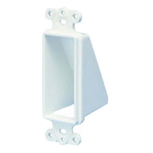 Arlington CED1 Cable Entrace Hood, 1-Gang, Reversible, White
